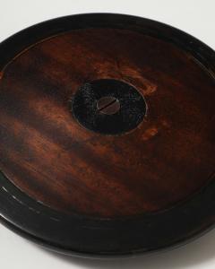 Patinated Wood and Metal Discus Finland 20th C - 4696083