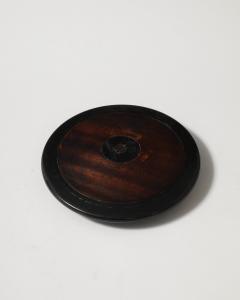 Patinated Wood and Metal Discus Finland 20th C - 4696085