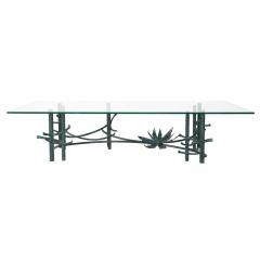 Patinated Wrought Iron Coffee Table - 3564100