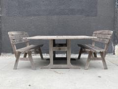 Patio Table Benches by Jensen Jarrah Made in Australia - 3153159