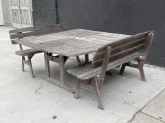 Patio Table Benches by Jensen Jarrah Made in Australia - 3153162