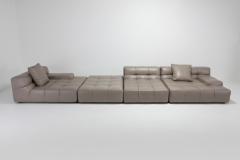 Patricia Urquiola Tufty Time B B Italia Taupe Leather Sectional Sofa by Patricia Urquiola 2010s - 1006452