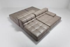 Patricia Urquiola Tufty Time B B Italia Taupe Leather Sectional Sofa by Patricia Urquiola 2010s - 1006455