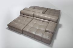 Patricia Urquiola Tufty Time B B Italia Taupe Leather Sectional Sofa by Patricia Urquiola 2010s - 1006456