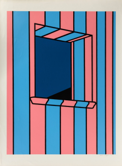 Patrick Caulfield Small Window at Night 1976 - 4151404