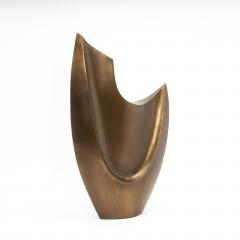 Patrick Coard Modern Abstract Sculpture XL in Bronze Patina Brass by Patrick Coard Paris - 4208055