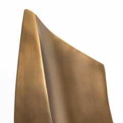 Patrick Coard Modern Abstract Sculpture XL in Bronze Patina Brass by Patrick Coard Paris - 4208096