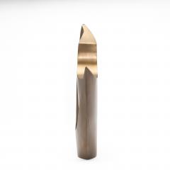 Patrick Coard Modern Abstract Sculpture XL in Bronze Patina Brass by Patrick Coard Paris - 4208112