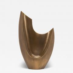 Patrick Coard Modern Abstract Sculpture XL in Bronze Patina Brass by Patrick Coard Paris - 4208682