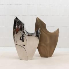 Patrick Coard Modern Abstract Sculpture XXL in Stainless Steel by Patrick Coard Paris - 3846941