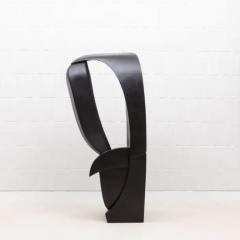 Patrick Coard Modern Abstract Sculpture in Black Oak by Patrick Coard Paris - 3850353