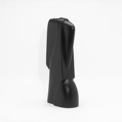 Patrick Coard Modern Abstract Sculpture in Black Oak by Patrick Coard Paris - 4208080