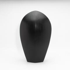 Patrick Coard Modern Abstract Sculpture in Black Oak by Patrick Coard Paris - 4237266
