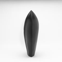 Patrick Coard Modern Abstract Sculpture in Black Oak by Patrick Coard Paris - 4237267
