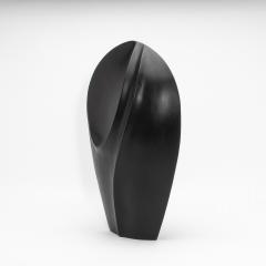 Patrick Coard Modern Abstract Sculpture in Black Oak by Patrick Coard Paris - 4237268