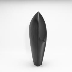 Patrick Coard Modern Abstract Sculpture in Black Oak by Patrick Coard Paris - 4237297