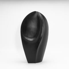 Patrick Coard Modern Abstract Sculpture in Black Oak by Patrick Coard Paris - 4237298