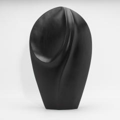 Patrick Coard Modern Abstract Sculpture in Black Oak by Patrick Coard Paris - 4237301