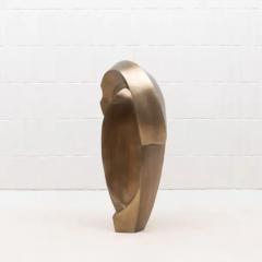 Patrick Coard Modern Abstract Sculpture in Bronze Patina Brass by Patrick Coard Paris - 3845227