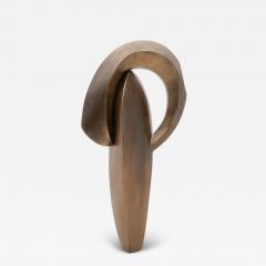 Patrick Coard Modern Abstract Sculpture in Bronze Patina Brass by Patrick Coard Paris - 3846175