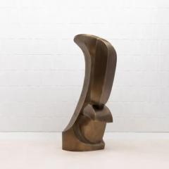 Patrick Coard Modern Abstract Sculpture in Bronze Patina Brass by Patrick Coard Paris - 3850338