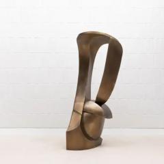 Patrick Coard Modern Abstract Sculpture in Bronze Patina Brass by Patrick Coard Paris - 3850339