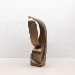 Patrick Coard Modern Abstract Sculpture in Bronze Patina Brass by Patrick Coard Paris - 3850342