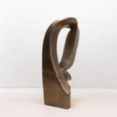 Patrick Coard Modern Abstract Sculpture in Bronze Patina Brass by Patrick Coard Paris - 3850410