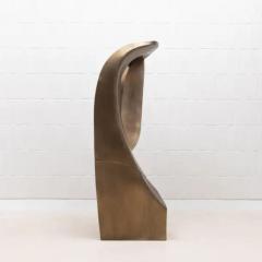 Patrick Coard Modern Abstract Sculpture in Bronze Patina Brass by Patrick Coard Paris - 3850414