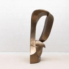 Patrick Coard Modern Abstract Sculpture in Bronze Patina Brass by Patrick Coard Paris - 3850461