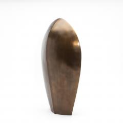 Patrick Coard Modern Abstract Sculpture in Bronze Patina Brass by Patrick Coard Paris - 4208034