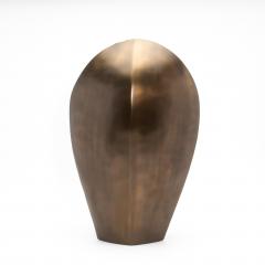 Patrick Coard Modern Abstract Sculpture in Bronze Patina Brass by Patrick Coard Paris - 4208182