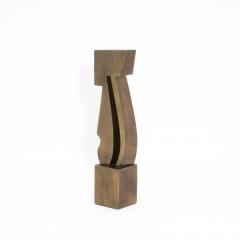 Patrick Coard Modern Abstract Sculpture in Bronze Patina Brass by Patrick Coard Paris - 4208187