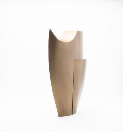 Patrick Coard Modern Abstract Sculpture in Bronze Patina Brass by Patrick Coard Paris - 4208046