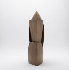 Patrick Coard Modern Abstract Sculpture in Bronze Patina Brass by Patrick Coard Paris - 4208129
