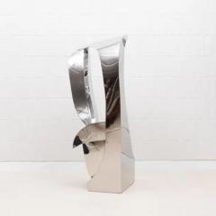 Patrick Coard Modern Abstract Sculpture in Polished Steel by Patrick Coard Paris - 3850351