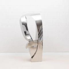 Patrick Coard Modern Abstract Sculpture in Polished Steel by Patrick Coard Paris - 3850352