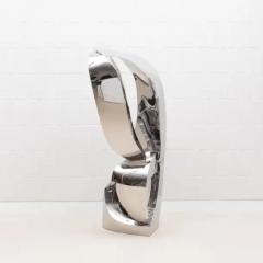 Patrick Coard Modern Abstract Sculpture in Polished Steel by Patrick Coard Paris - 3850354