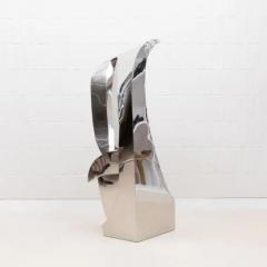 Patrick Coard Modern Abstract Sculpture in Polished Steel by Patrick Coard Paris - 3850412