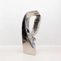 Patrick Coard Modern Abstract Sculpture in Polished Steel by Patrick Coard Paris - 3850439