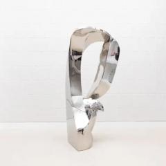 Patrick Coard Modern Abstract Sculpture in Polished Steel by Patrick Coard Paris - 3850472