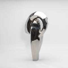 Patrick Coard Modern Abstract Sculpture in Stainless Steel by Patrick Coard Paris - 4208043