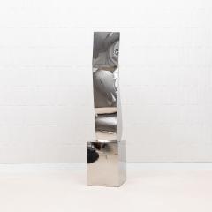 Patrick Coard Modern Abstract Sculpture in Stainless Steel by Patrick Coard Paris - 4208050