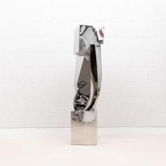 Patrick Coard Modern Abstract Sculpture in Stainless Steel by Patrick Coard Paris - 4208127