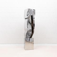 Patrick Coard Modern Abstract Sculpture in Stainless Steel by Patrick Coard Paris - 4208145