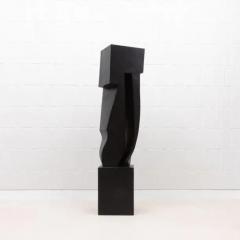 Patrick Coard Modern Abstract XL Sculpture in Black Oak by Patrick Coard Paris - 3850313