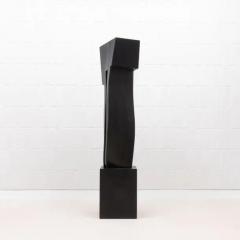 Patrick Coard Modern Abstract XL Sculpture in Black Oak by Patrick Coard Paris - 3850317