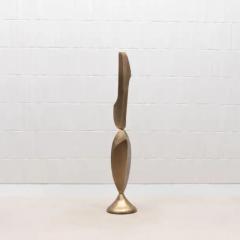 Patrick Coard Modern Abstract XL Sculpture in Bronze Patina Brass by Patrick Coard Paris - 3845195