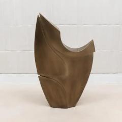 Patrick Coard Modern Abstract XL Sculpture in Bronze Patina Brass by Patrick Coard Paris - 3847012