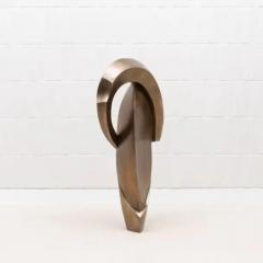 Patrick Coard Modern Abstract XL Sculpture in Bronze Patina Brass by Patrick Coard Paris - 3847951